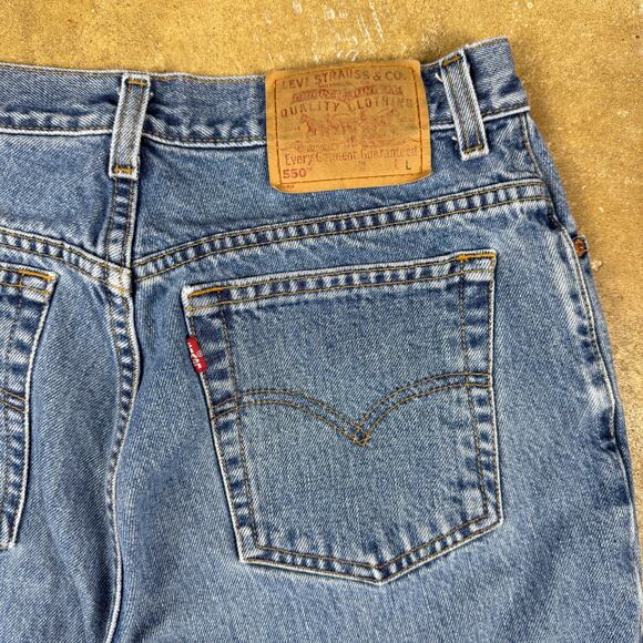 Vintage Levi’s 550 Relaxed Fit‎ Tapered Leg Women’s Jeans Size 14 Reg L 1999 - Picture 6 of 13